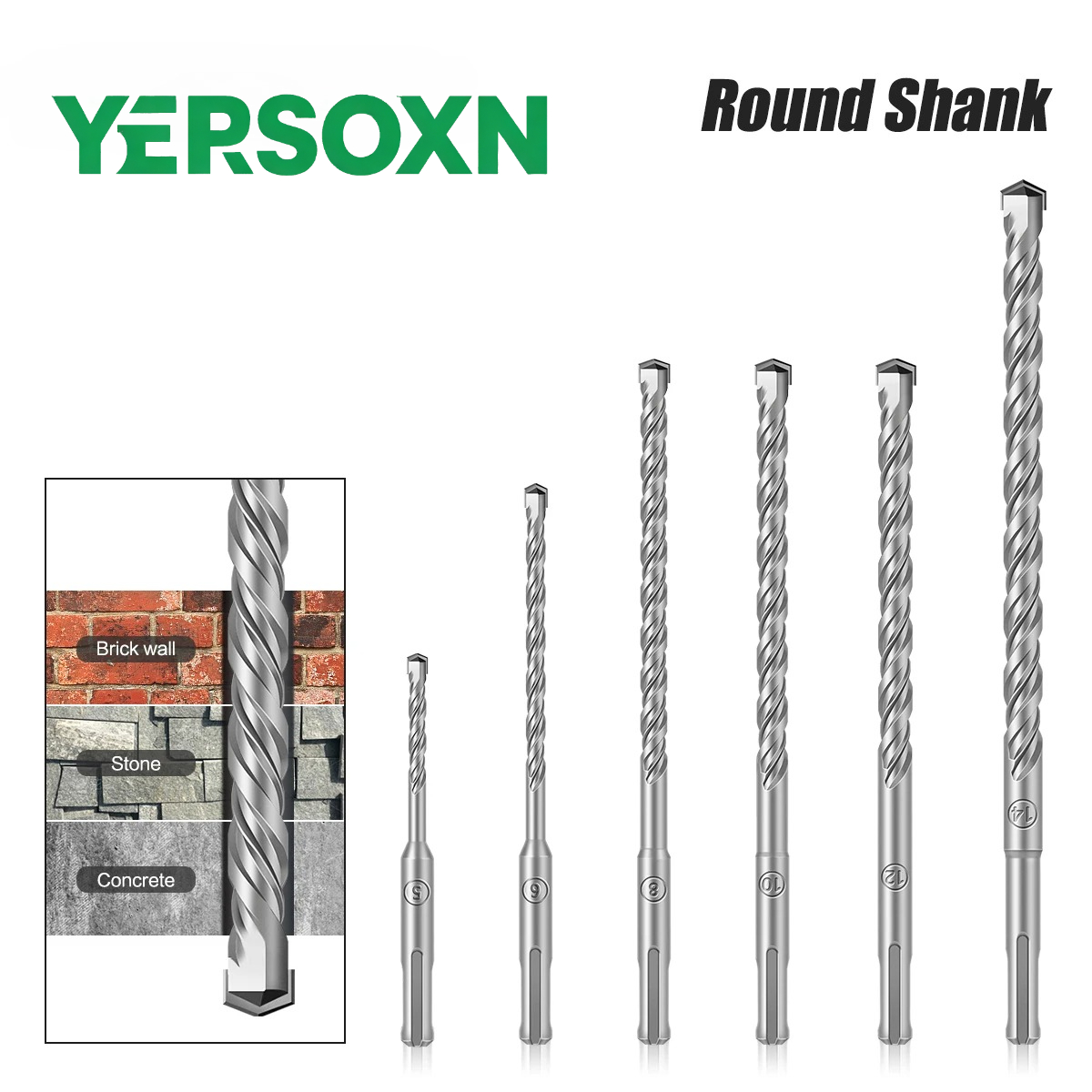 Concrete Breaker Demolition - 4/5/8/9/19PCS Electric Hammer SDS Plus Drill