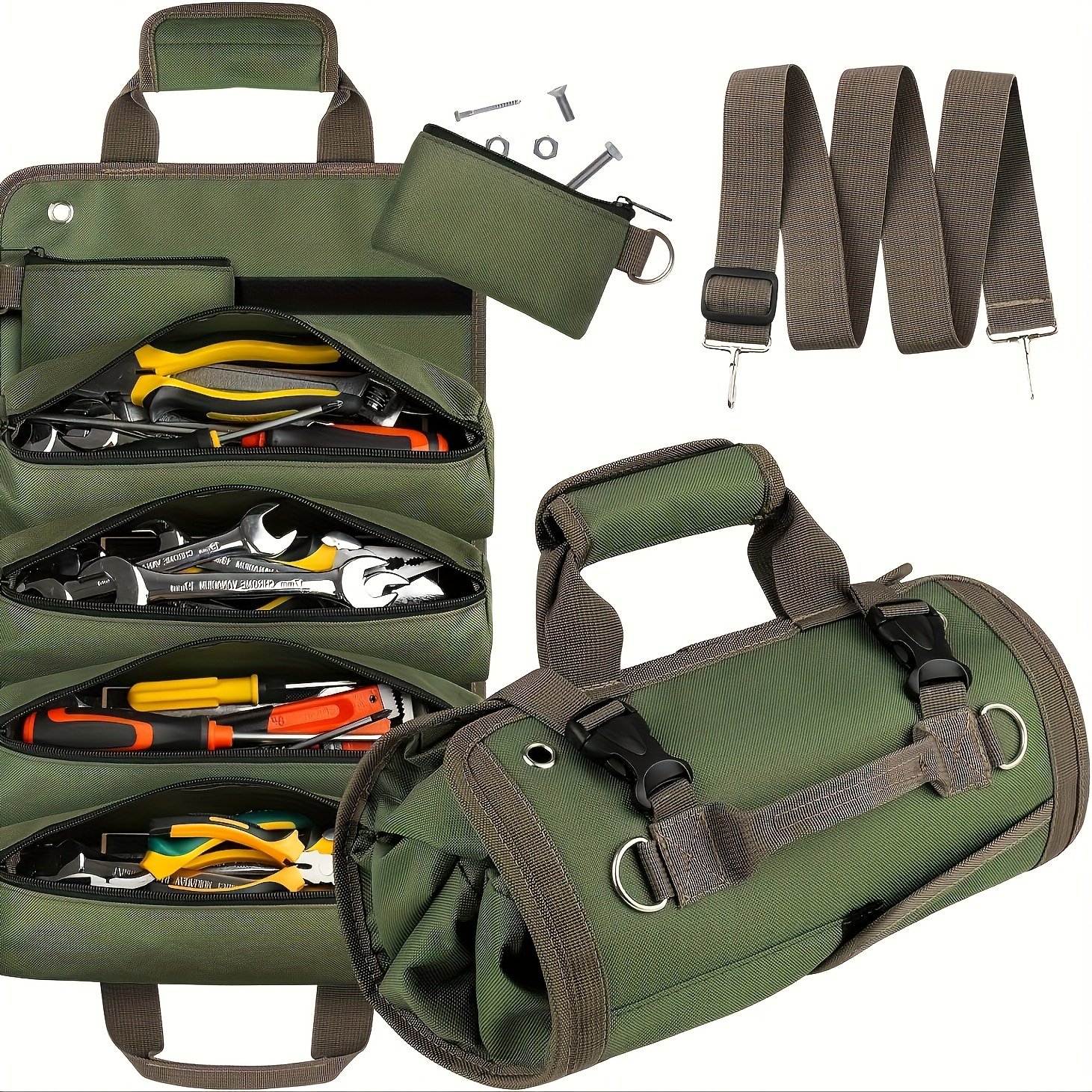 Heavy Equipment Operator - 1Pc Heavy-Duty Rolling Tool Kit-Multifunctional Electrician