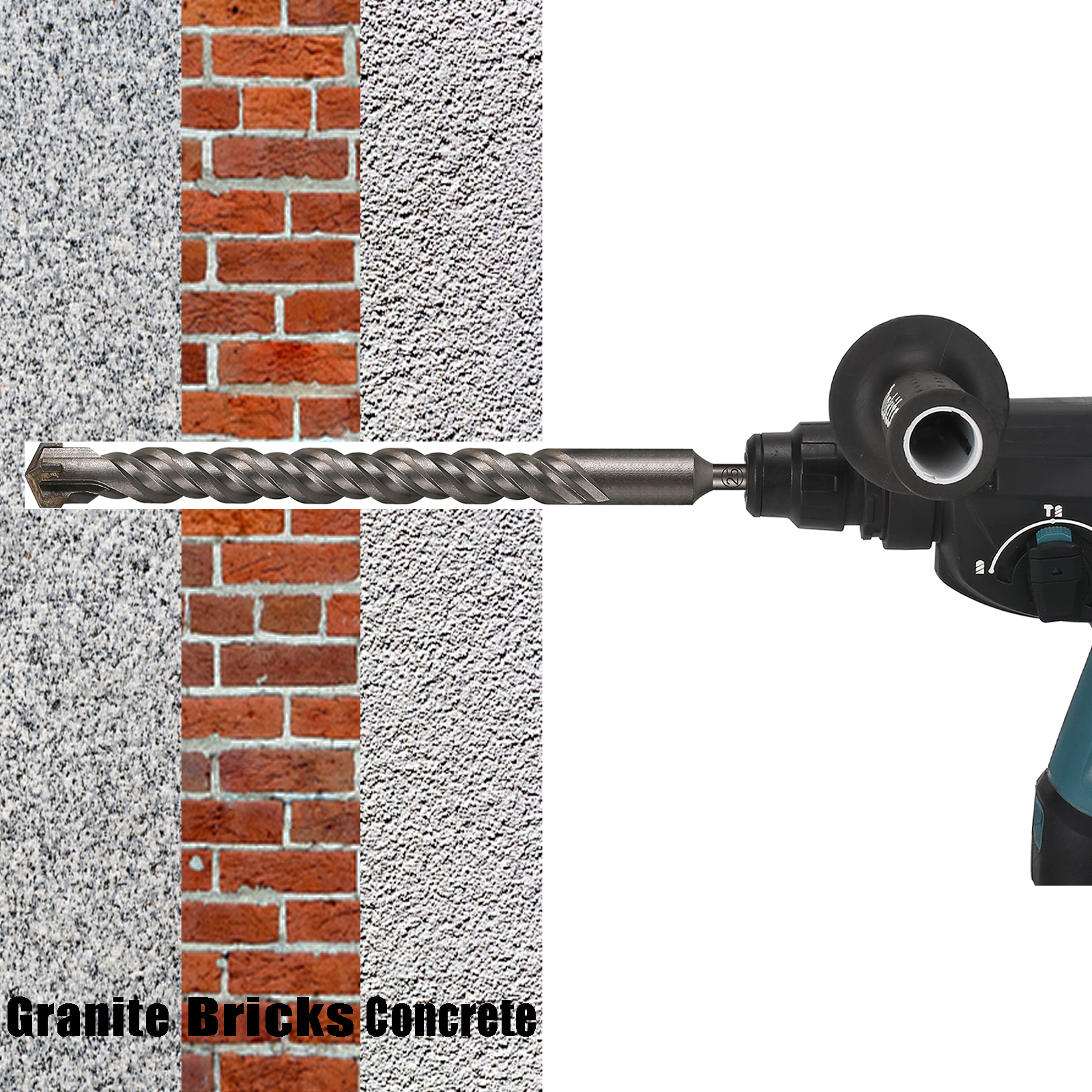 Extended Cross Electric Hammer – обзор и цена Concrete Breaker Demolition