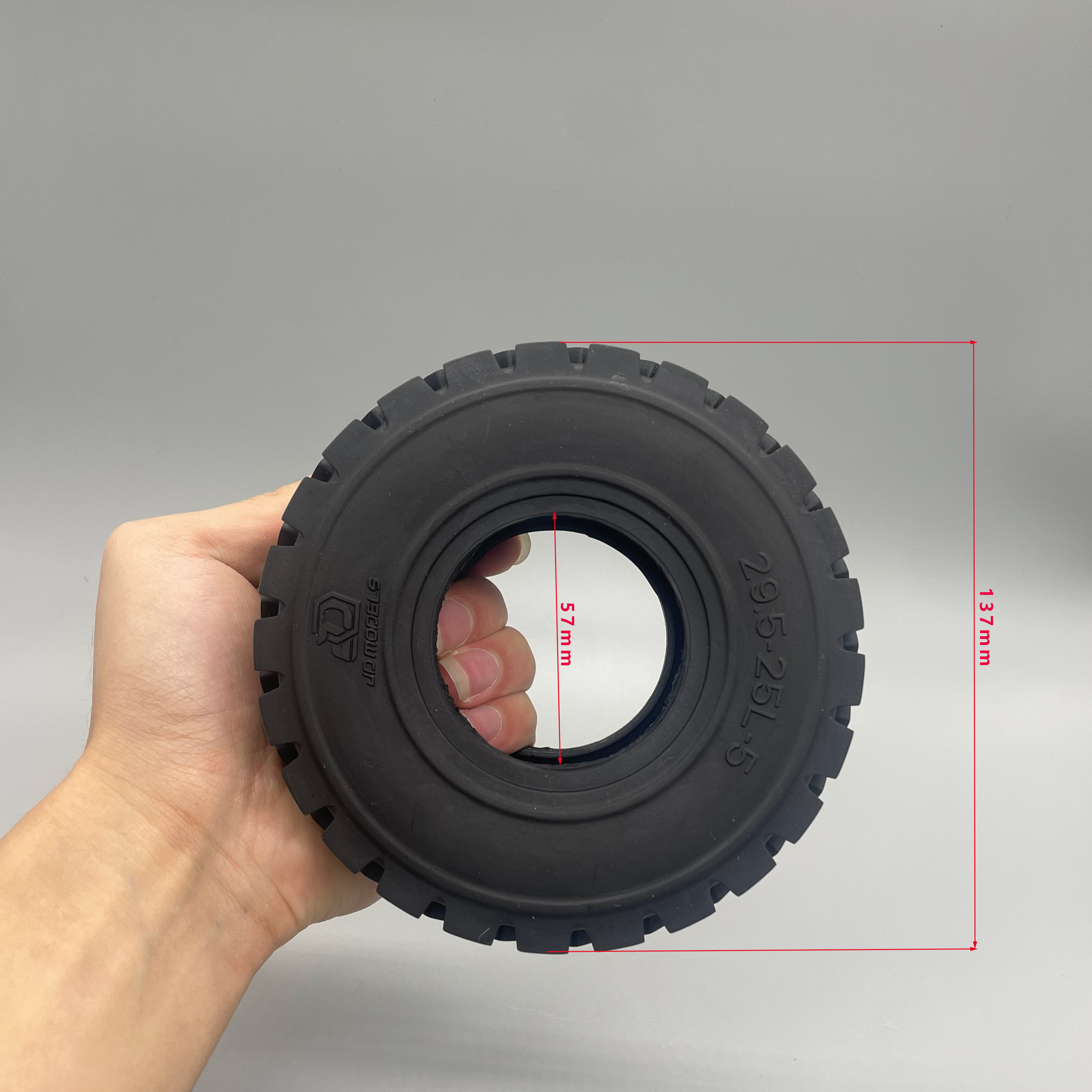 RC Loader Tires 137mm JDM-82 H – обзор и цена Heavy Equipment Bulldozer