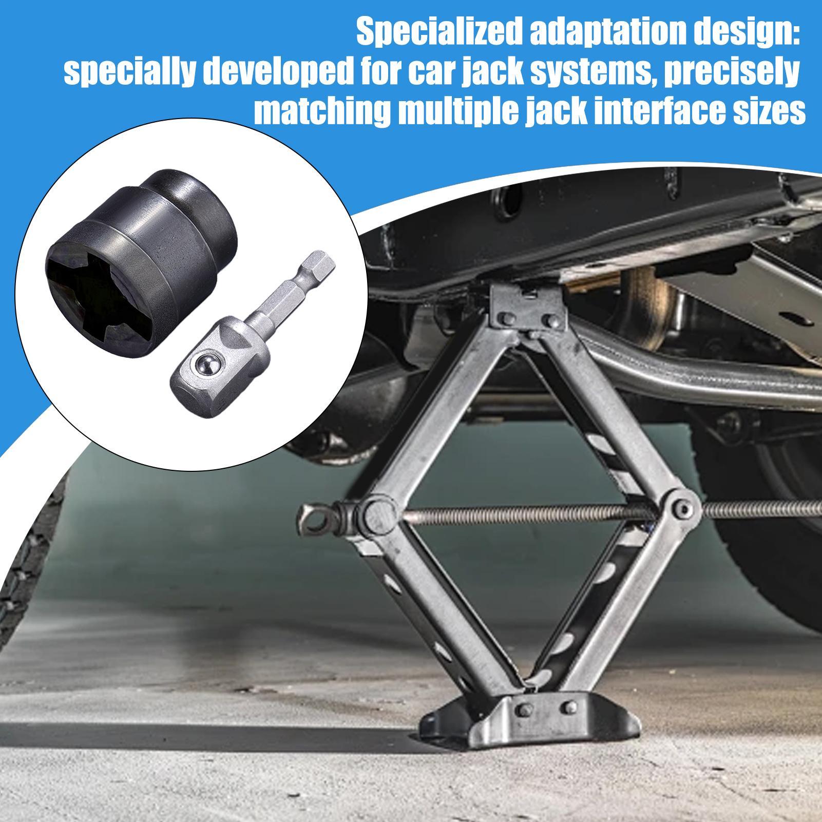 Scissor Jack Drill Adapter Car – обзор и цена Heavy Equipment Operator