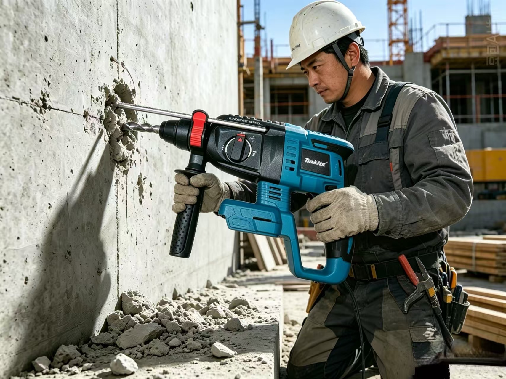 Original Makita DHR242 18V Bru – обзор и цена Concrete Breaker Demolition