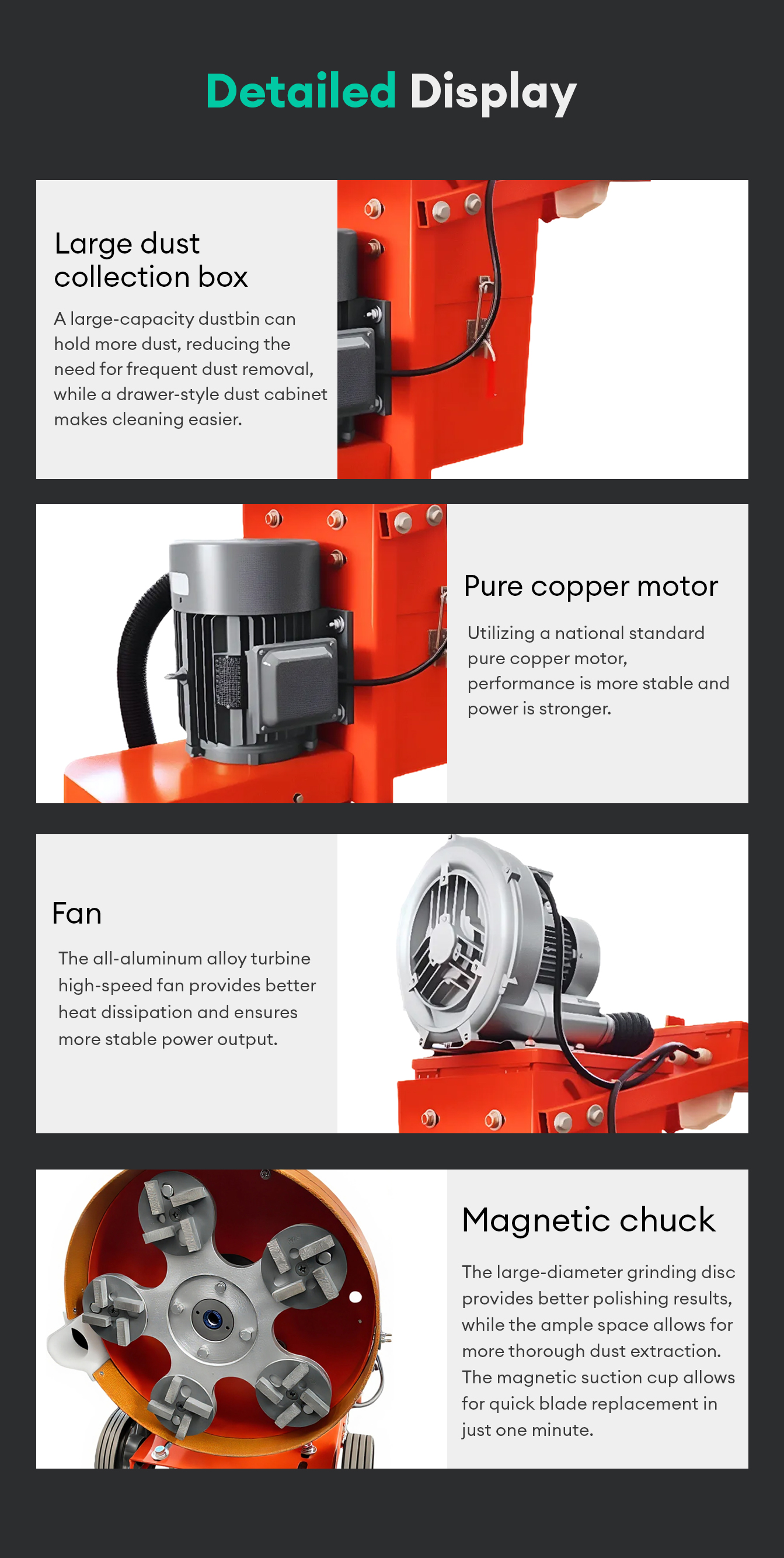 Industrial Heavy Duty Concrete – обзор и цена Floor Grinding Machine