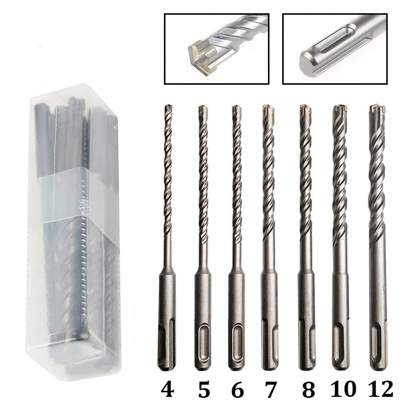 Drill Bit Set 7 Pieces, Concre – обзор и цена Concrete Breaker Demolition