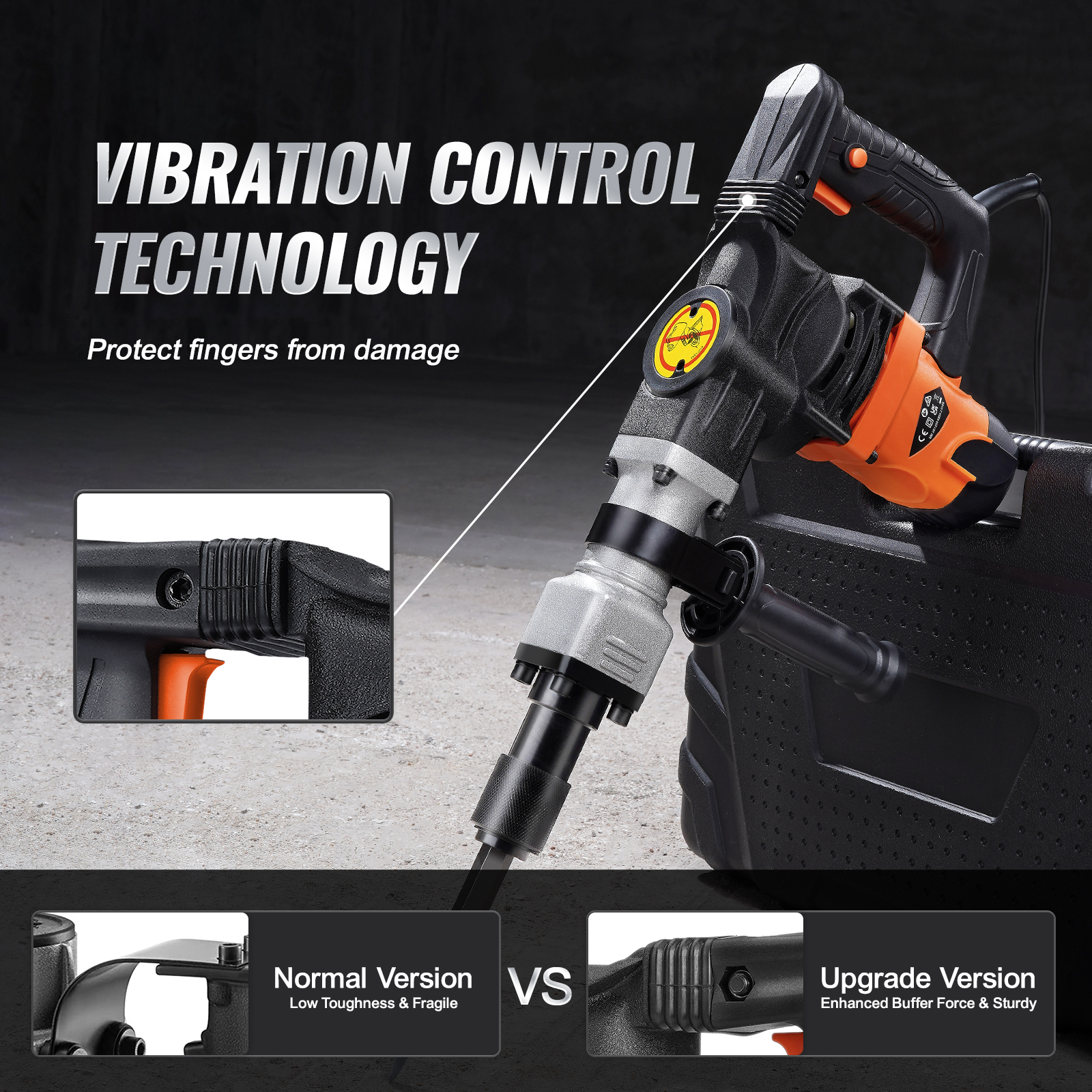 SucceBuy 1400W Demolition Jack – обзор и цена Concrete Breaker Demolition